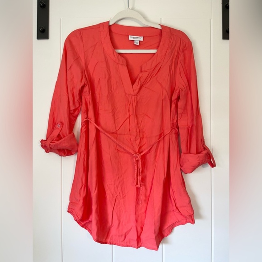 Liz Lange Maternity Coral Tunic